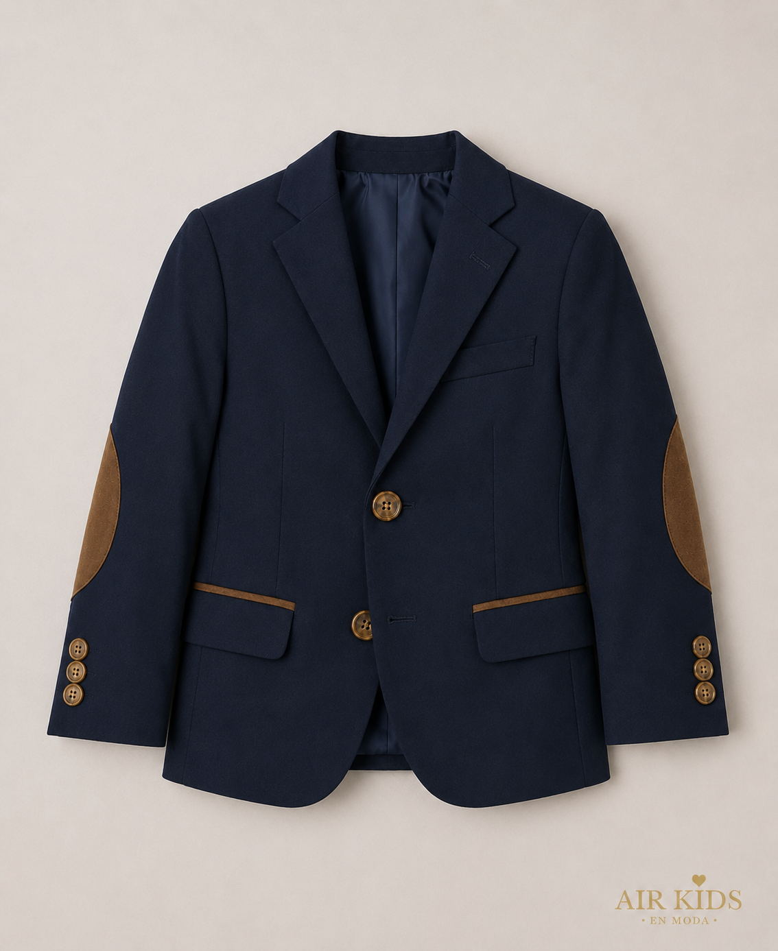 Saco para Niño Zilerys Azul Marino 212052 Talla 4 Años