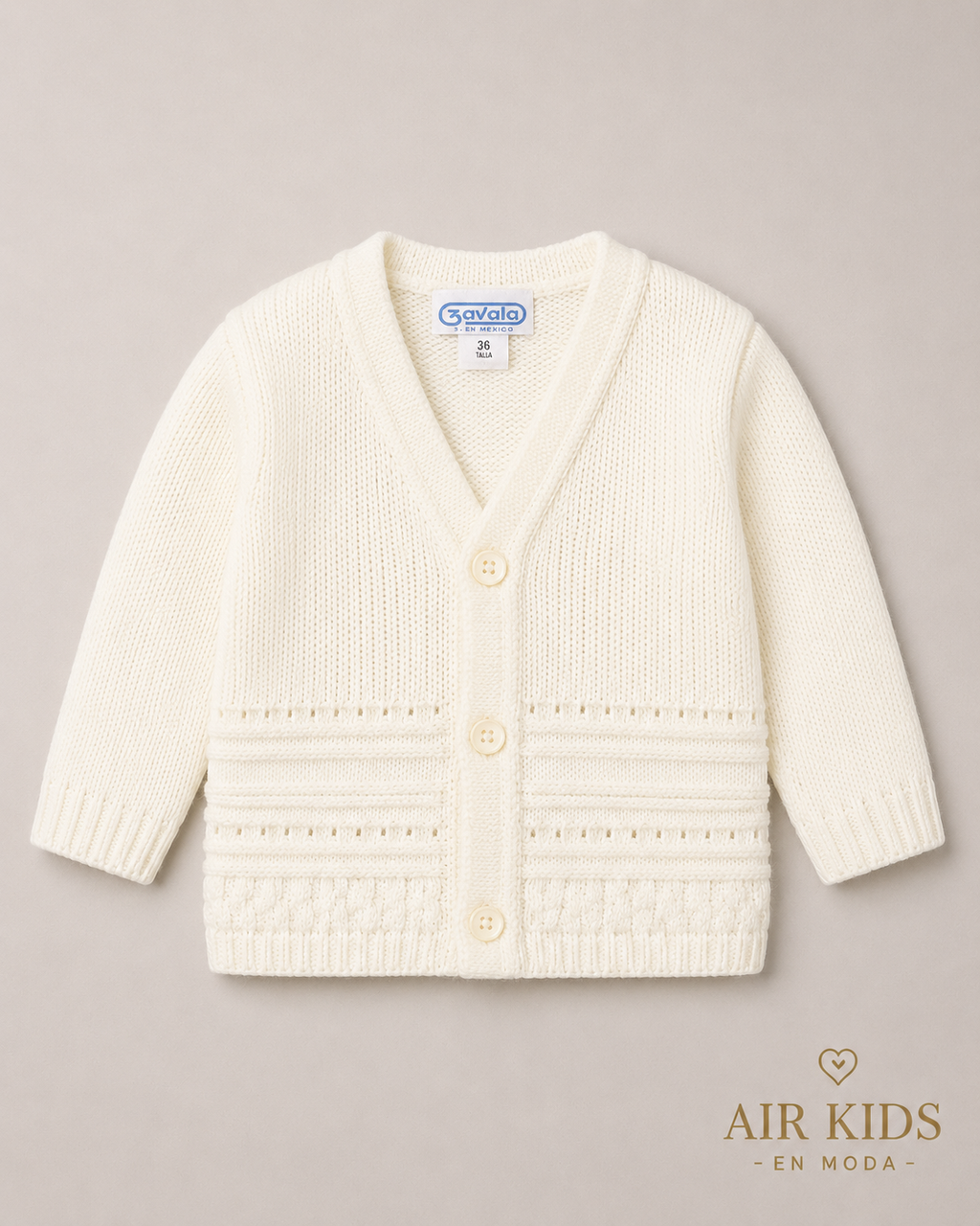 Sueter de ceremonia para Niño Zavala 1815-36 Talla 12 Meses