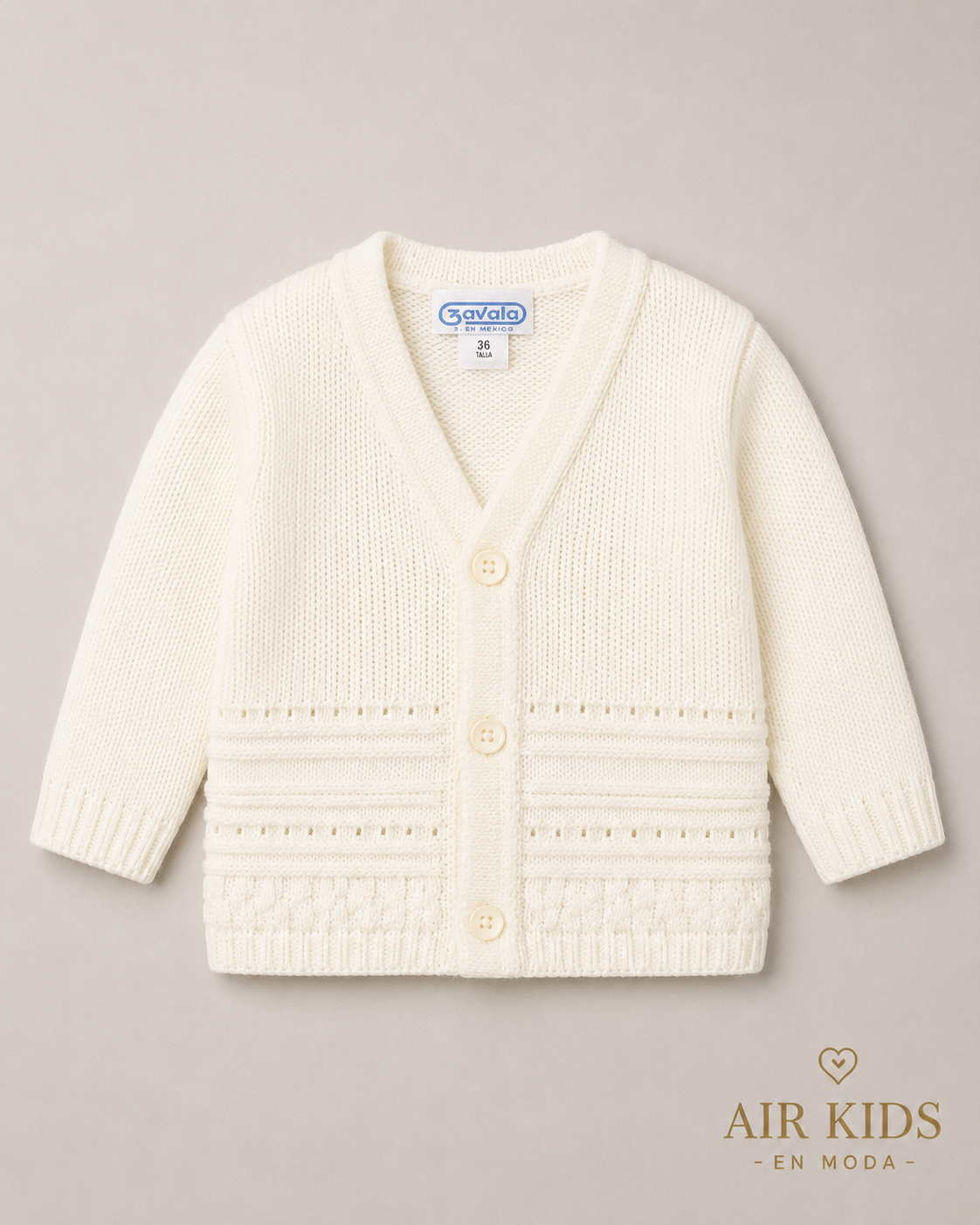 Sueter de ceremonia para Niño Zavala 1815-36 Talla 12 Meses
