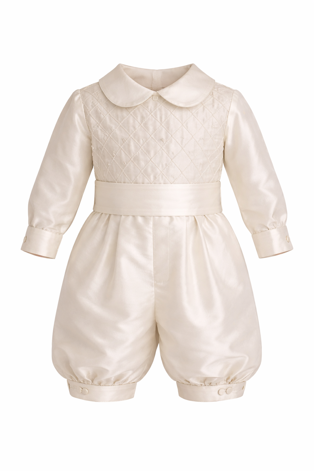 Traje de Bautizo Niño 001-01 Talla 18 Meses