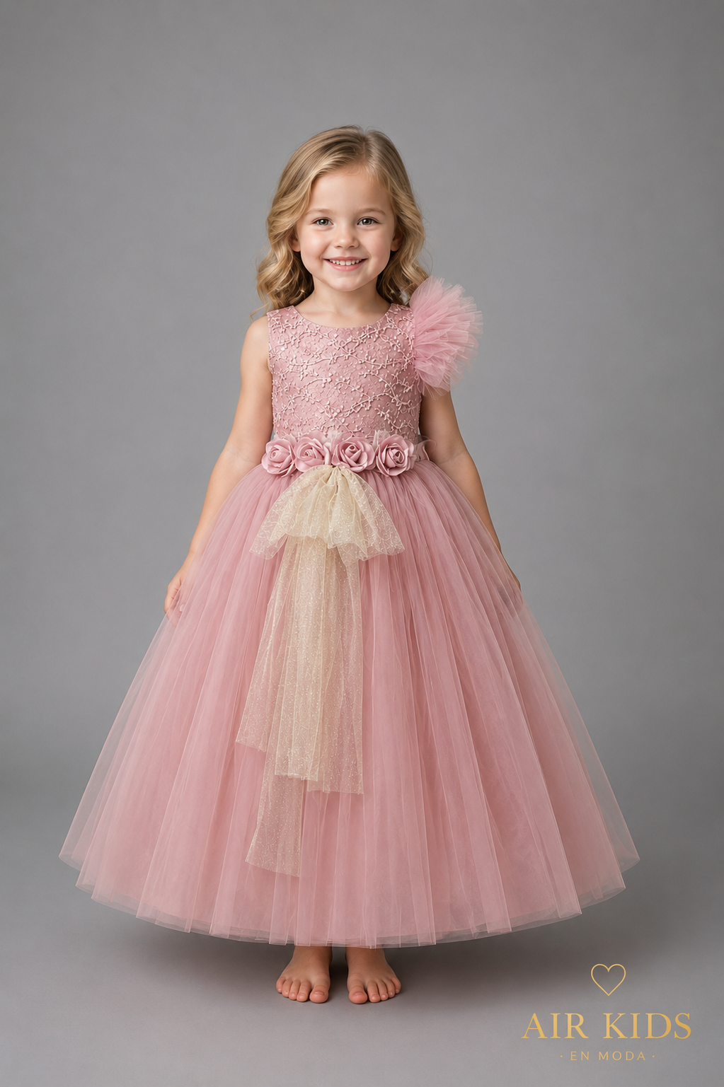 Vestido de Fiesta para Niña 24-525