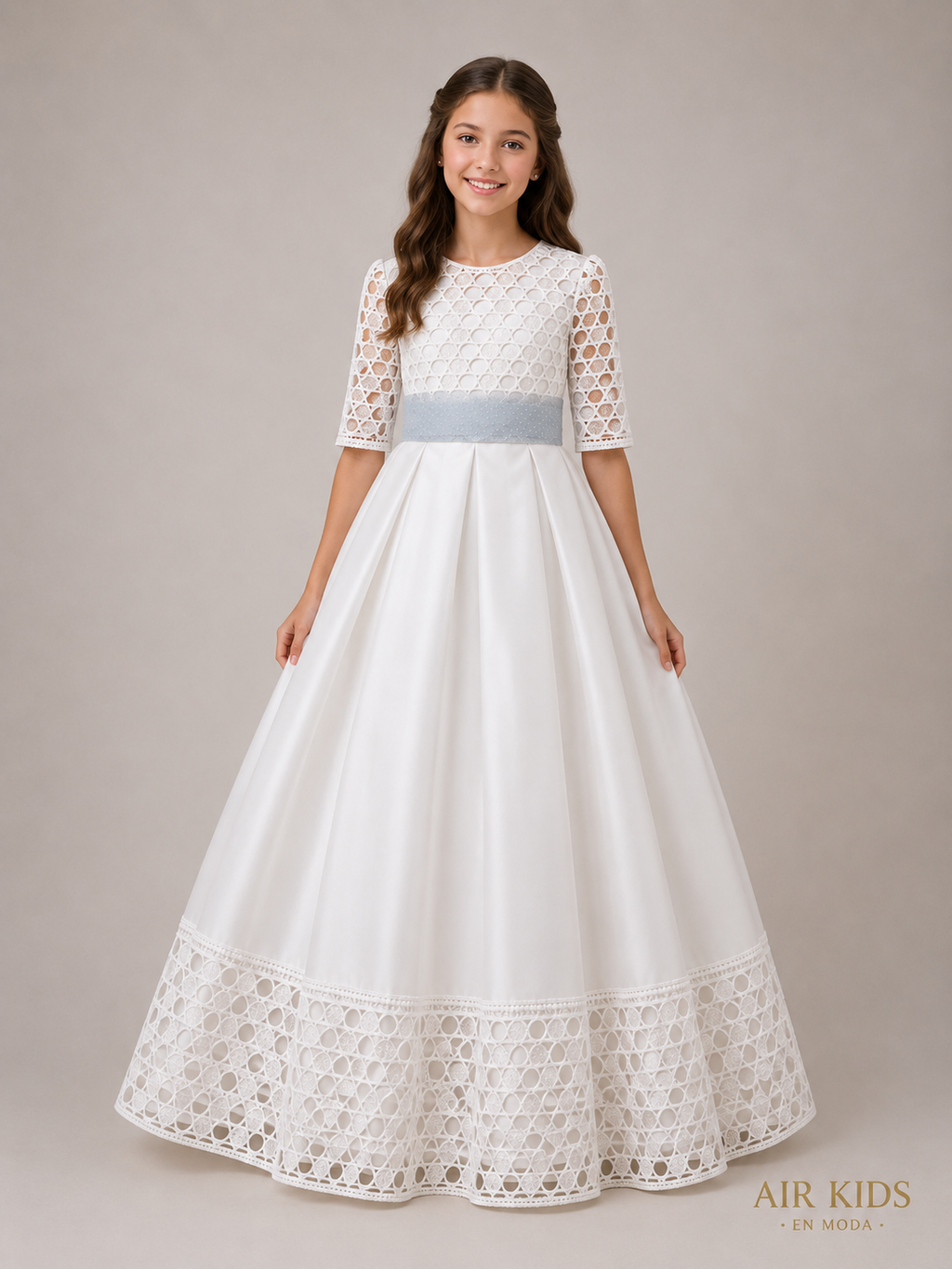 Vestido de primera comunión para adolescentes