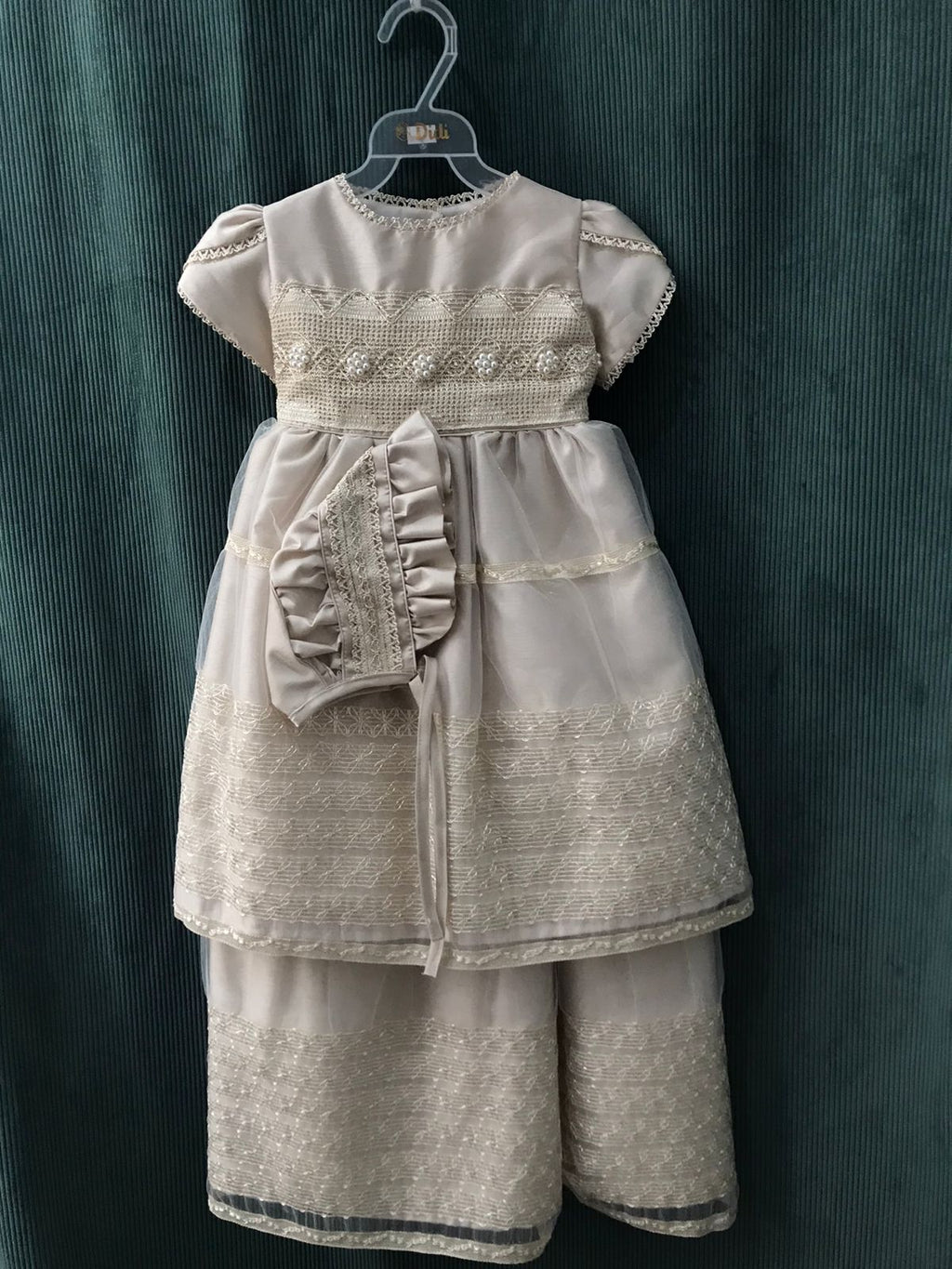Ropon de Ceremonia para Niña Didi 6434 Talla 24 meses