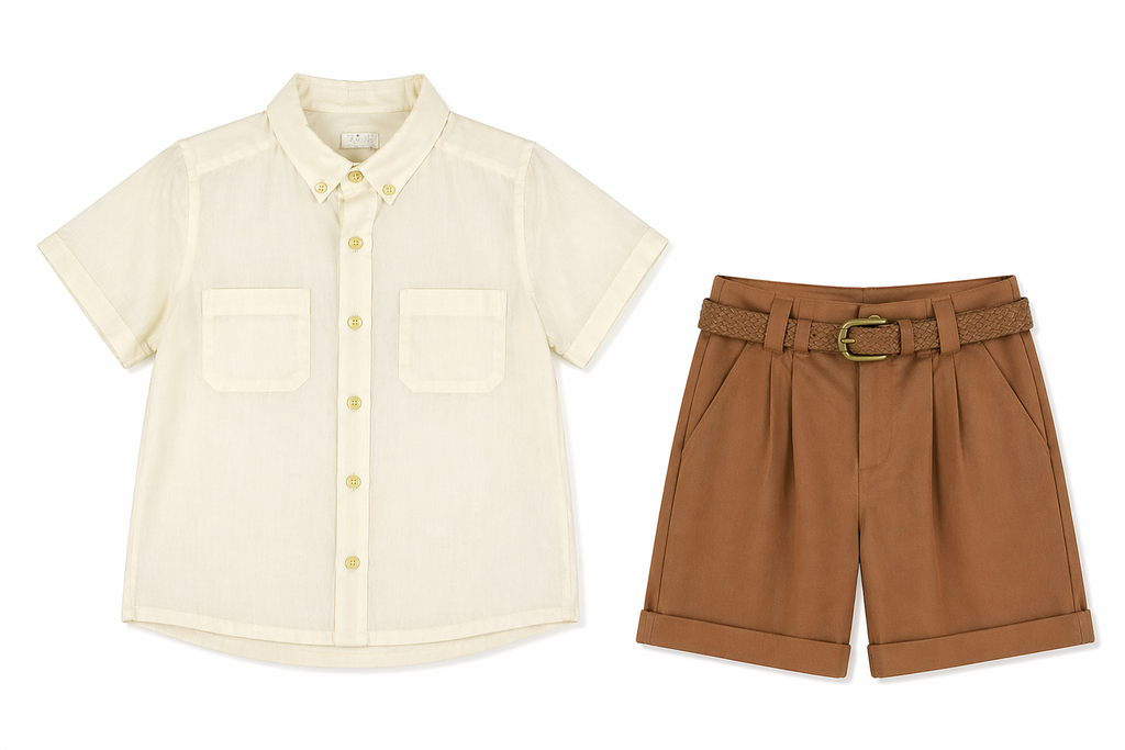 Conjunto para Ceremonia Niño Pamela Mestre 506-60 Talla 6 Años