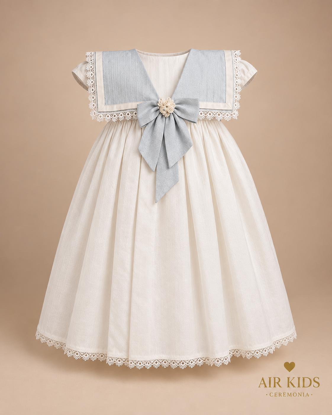 Bata de presentacion para Niña Ange Talla 12 Meses 409