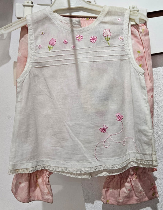 Conjunto de 2 pza para Niña Big Fun 17004 Talla 6 Meses