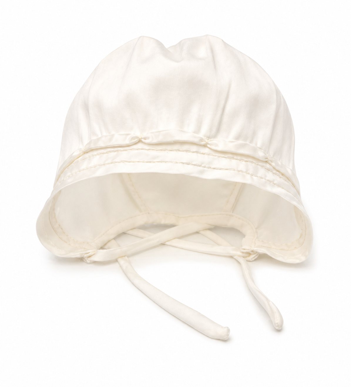 Gorro de Niña para Bautizo 00198 Talla 24 Meses