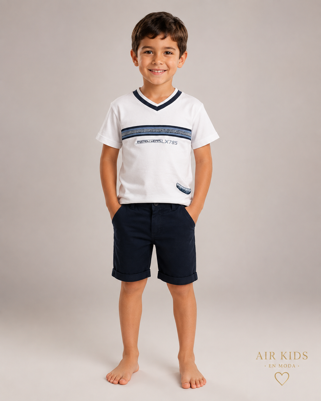 Conjunto de para niño 2pzas 46001 Talla 6 años