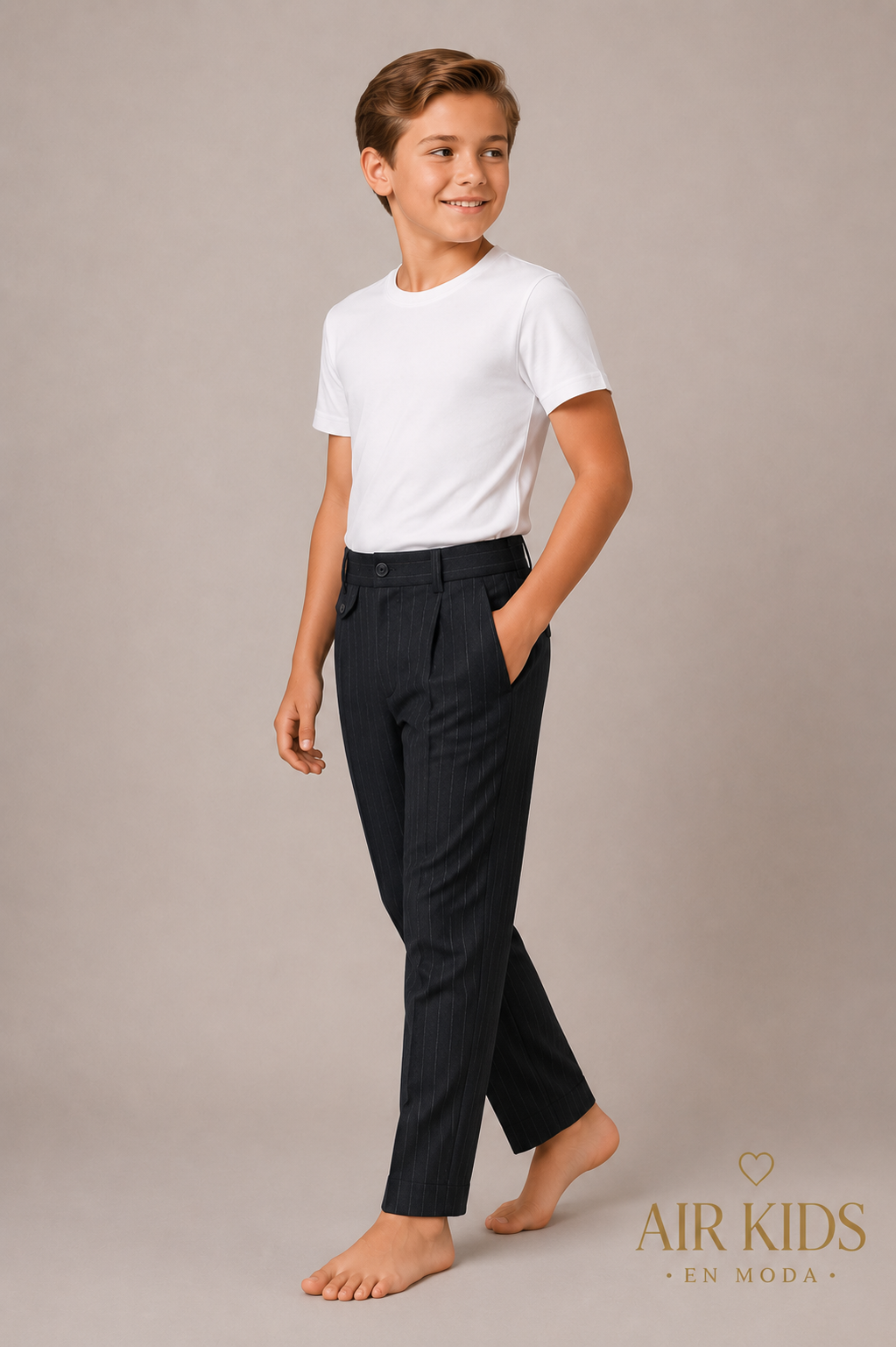 Pantalon de Traje para Niño Miniño 009-09 Talla 10 Años