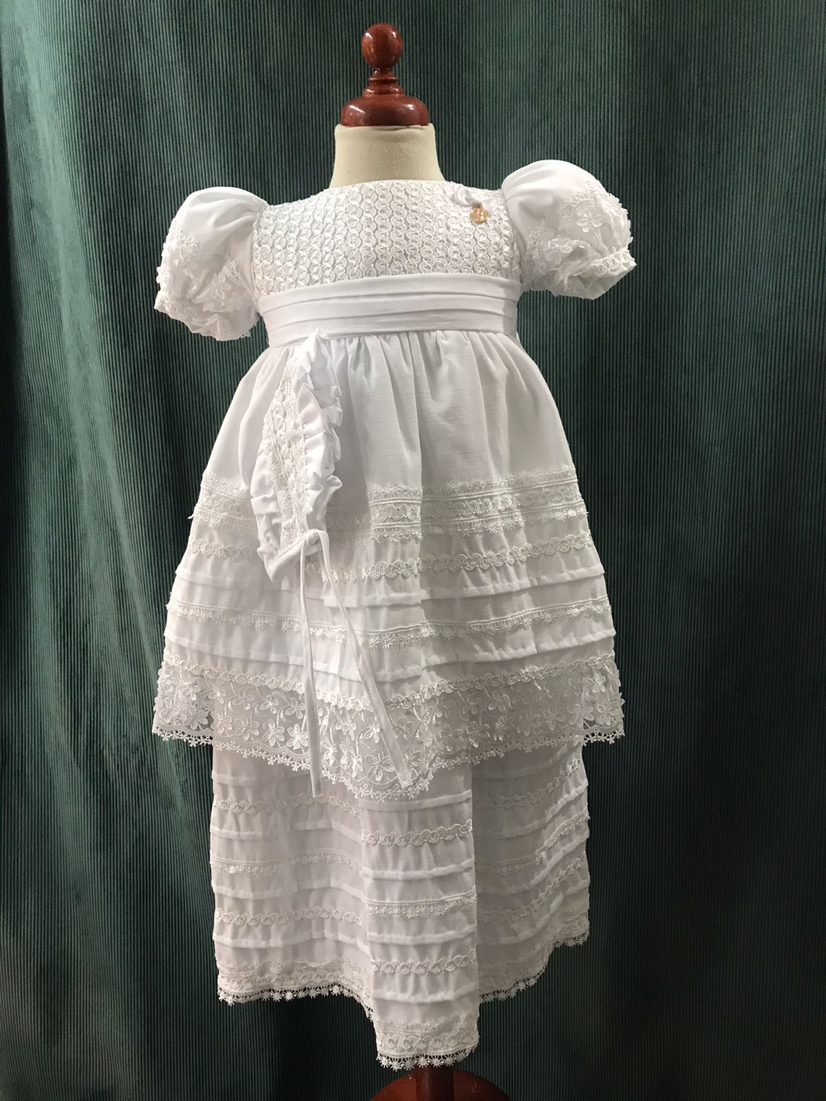 Ropon de Ceremonia para Niña Didi 6438 Talla 24 Meses