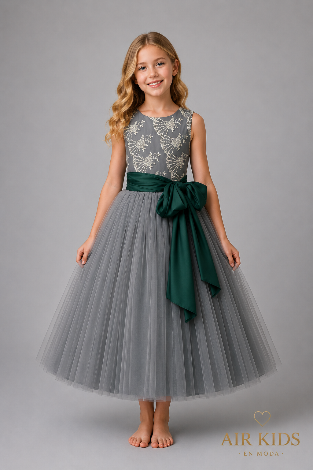 Vestido de Fiesta para Niña 24-516