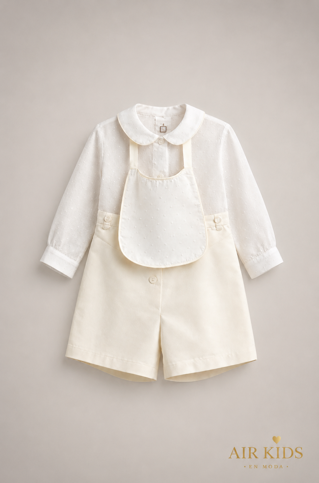 Bata de Bautizo para Niña 293 Talla 24 Meses