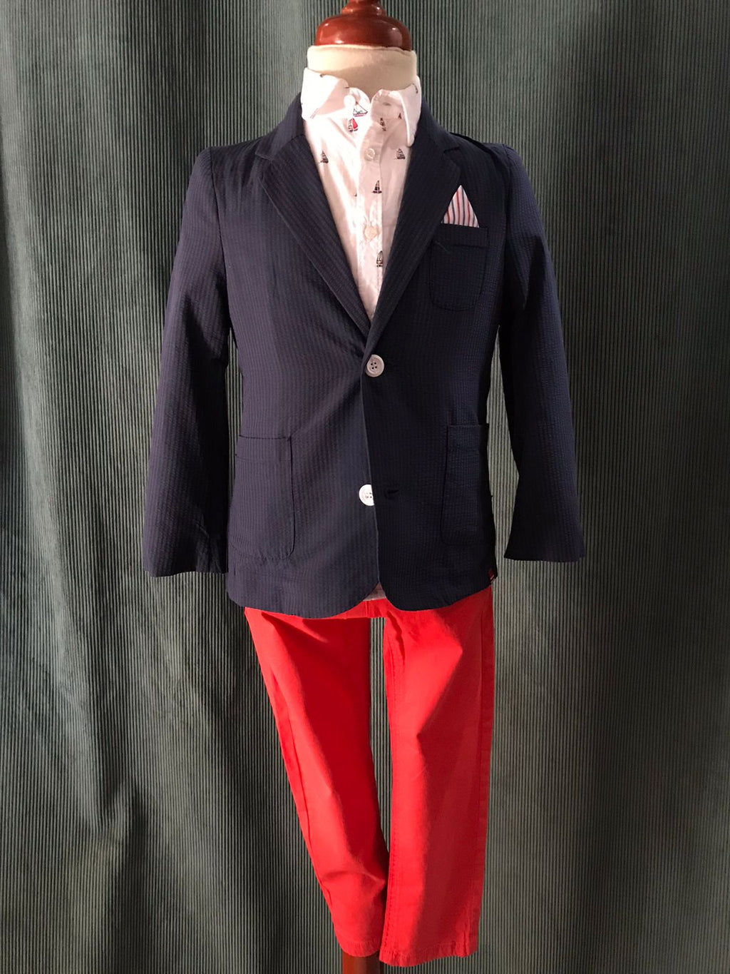 Conjunto para Niño 3 Piezas Mayoral 3137-78 Talla 4 Años