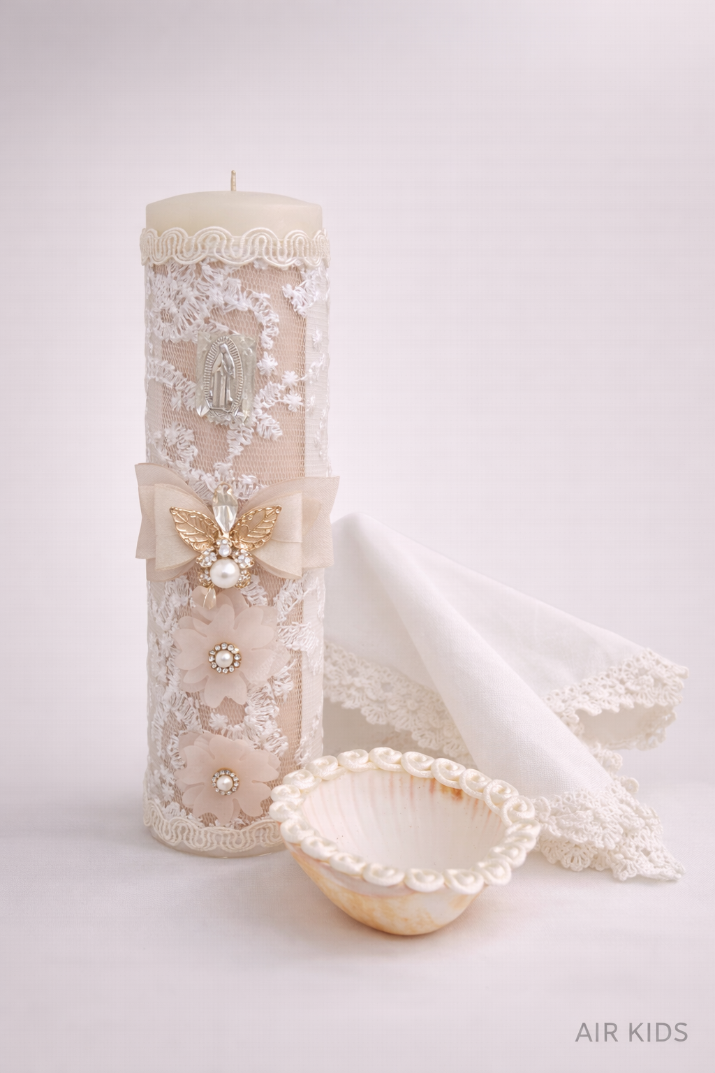 Vela de bautizo Micaela