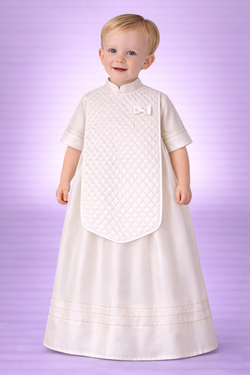 Ropon de Bautizo para Niño Didi 7577