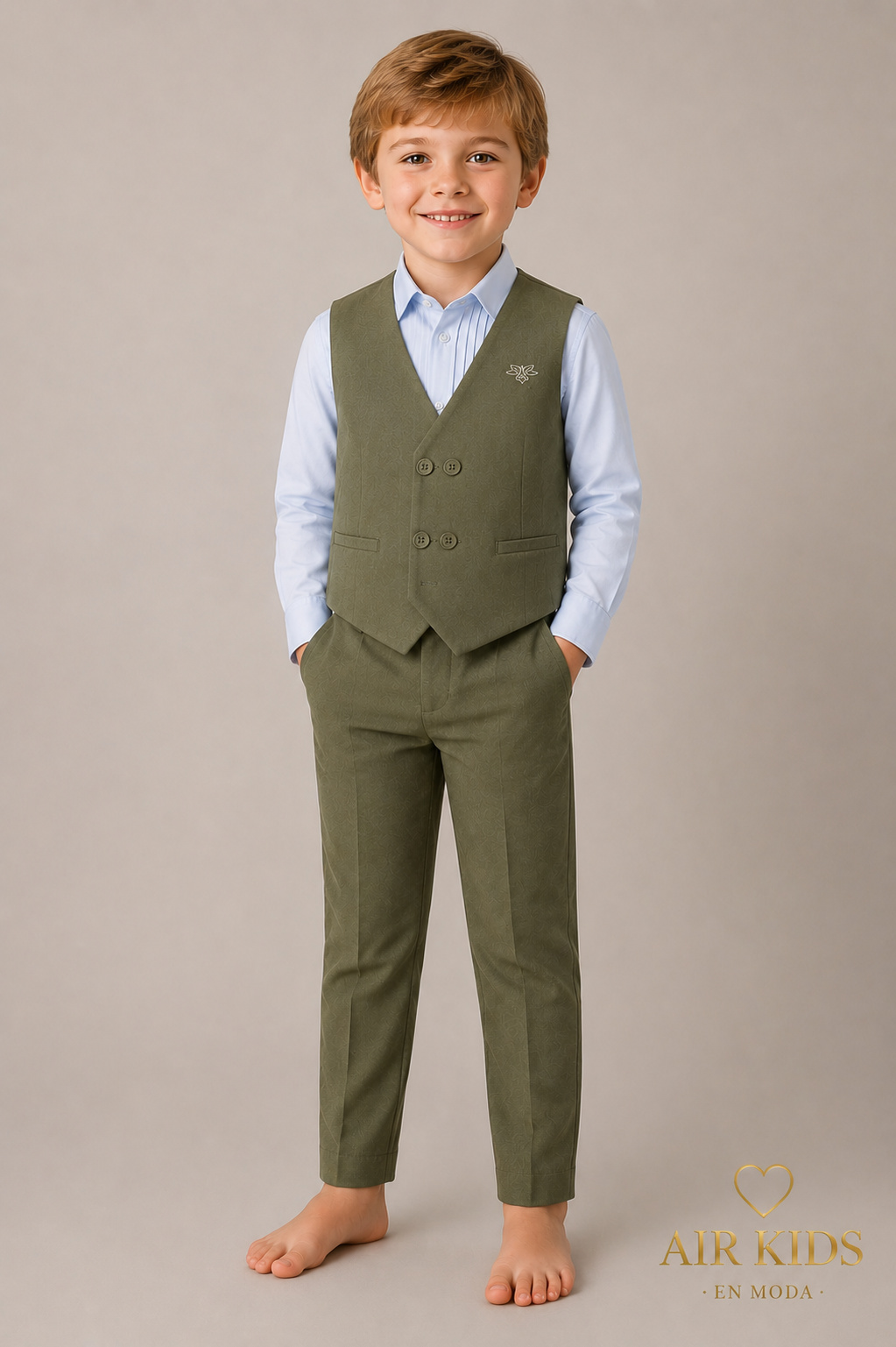 Traje para niño