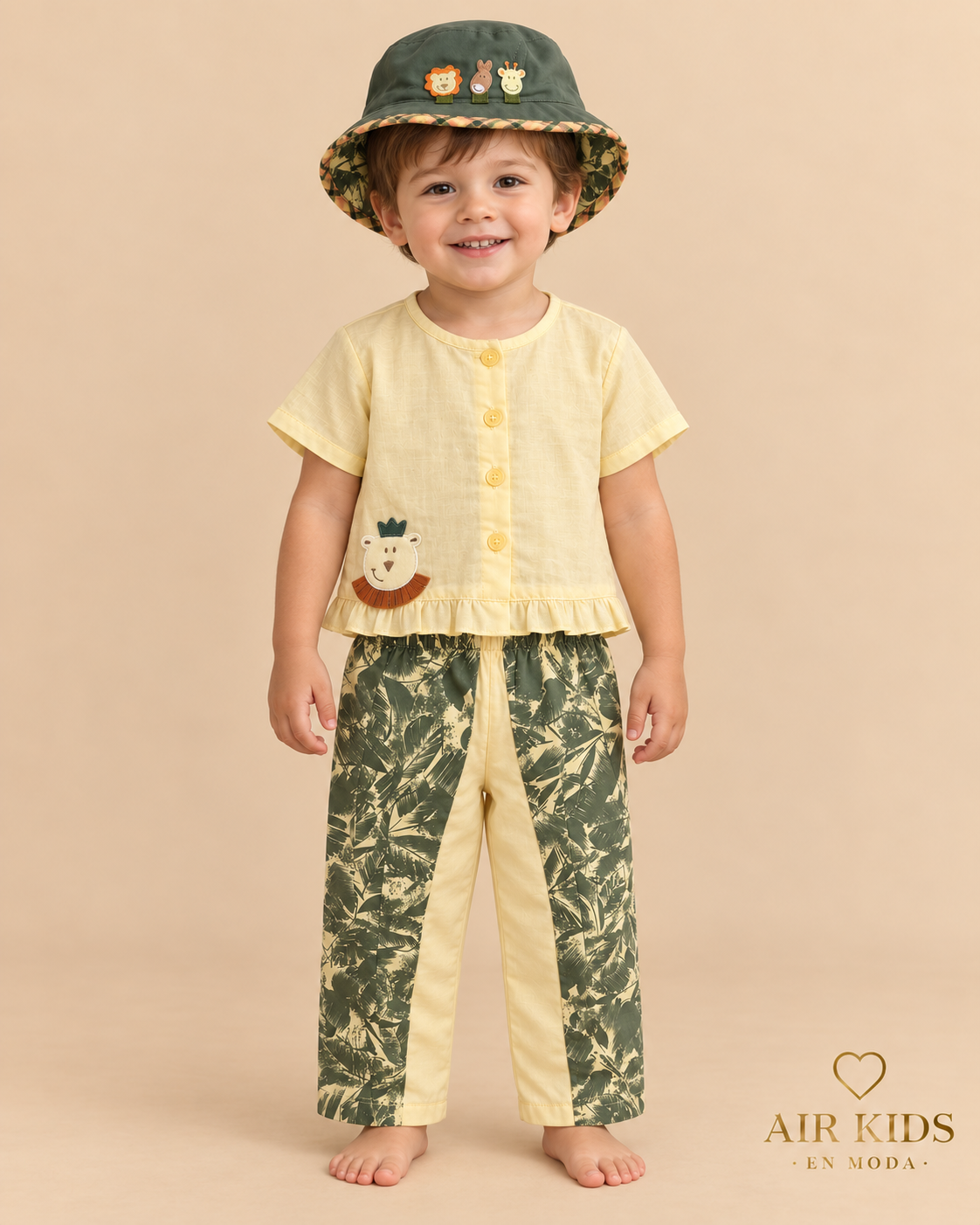 Conjunto para niño 3pzas 11405 Talla 36 meses