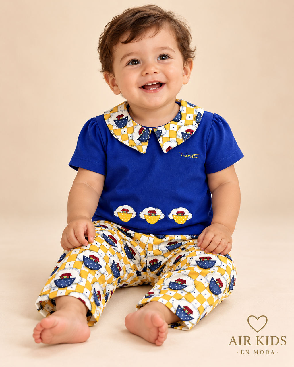 Conjunto 2pzas para niño 318552-1 Talla 12 meses