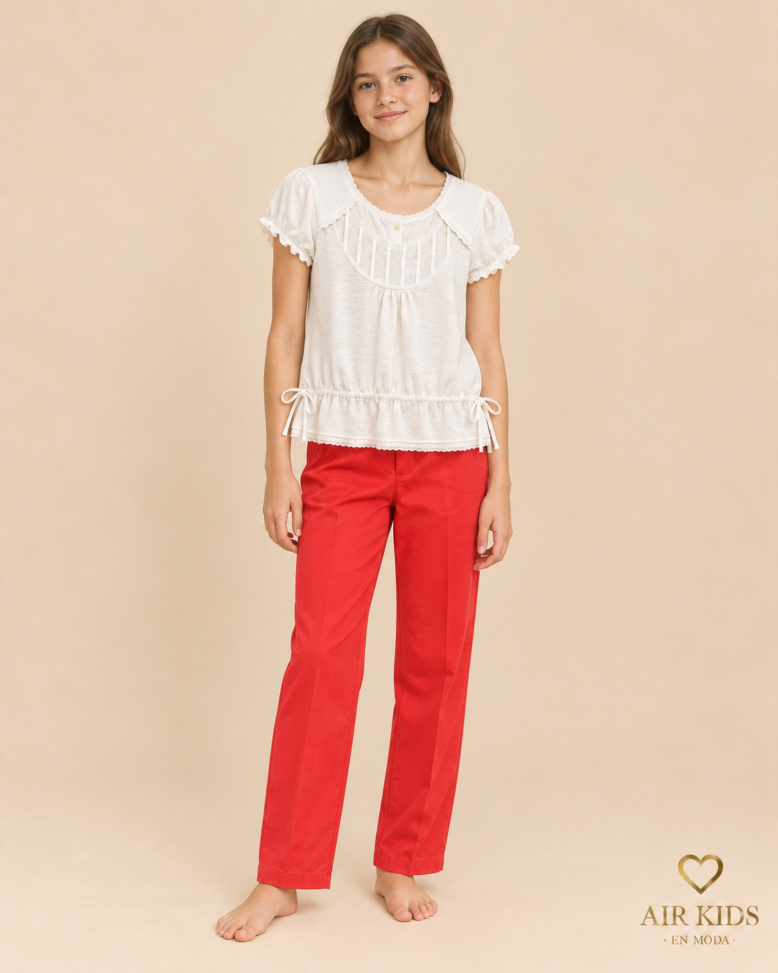 Conjunto para niña 2pzas 6061 Talla 14