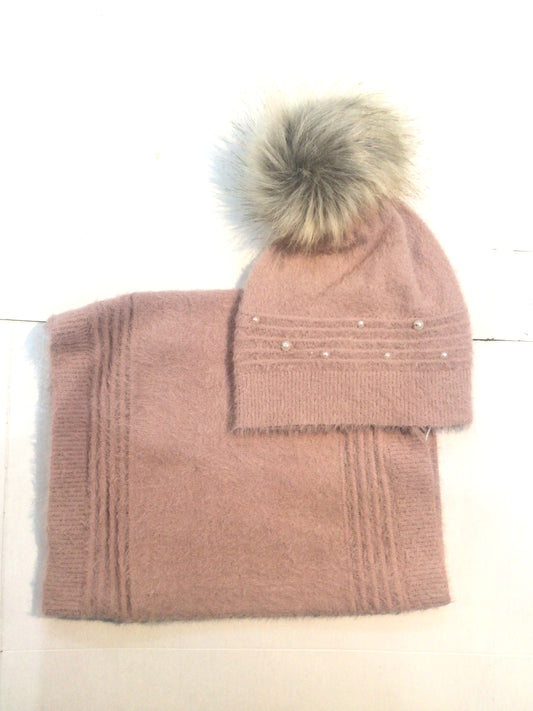Conjunto de Bufanda y Gorro para Niña en Puebla