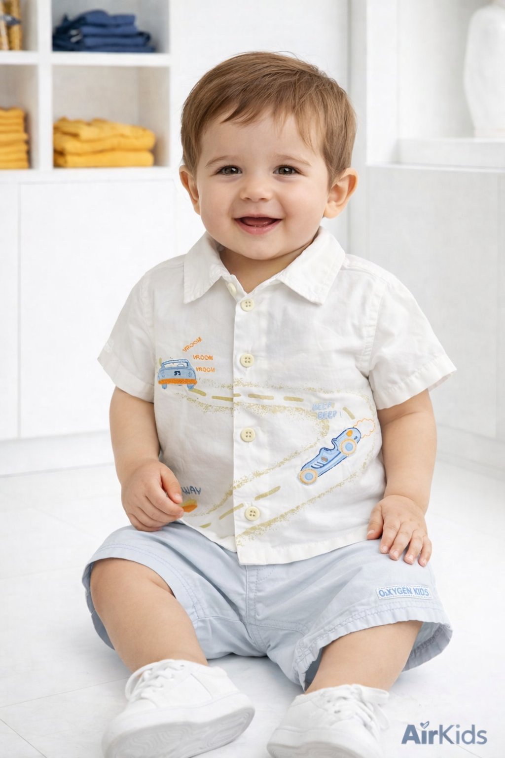 Conjunto de 2pza para Niño Oxygen 23054 Talla 6 Meses