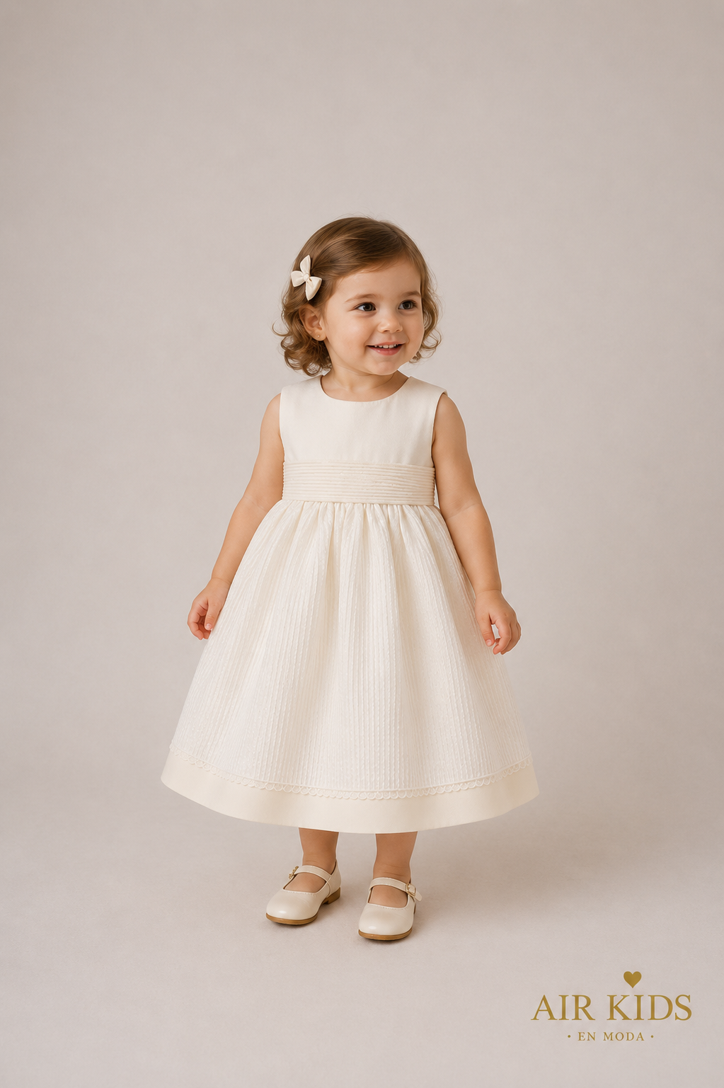 Bata de bautizo para Niña Didi 8335 Talla 2 Año