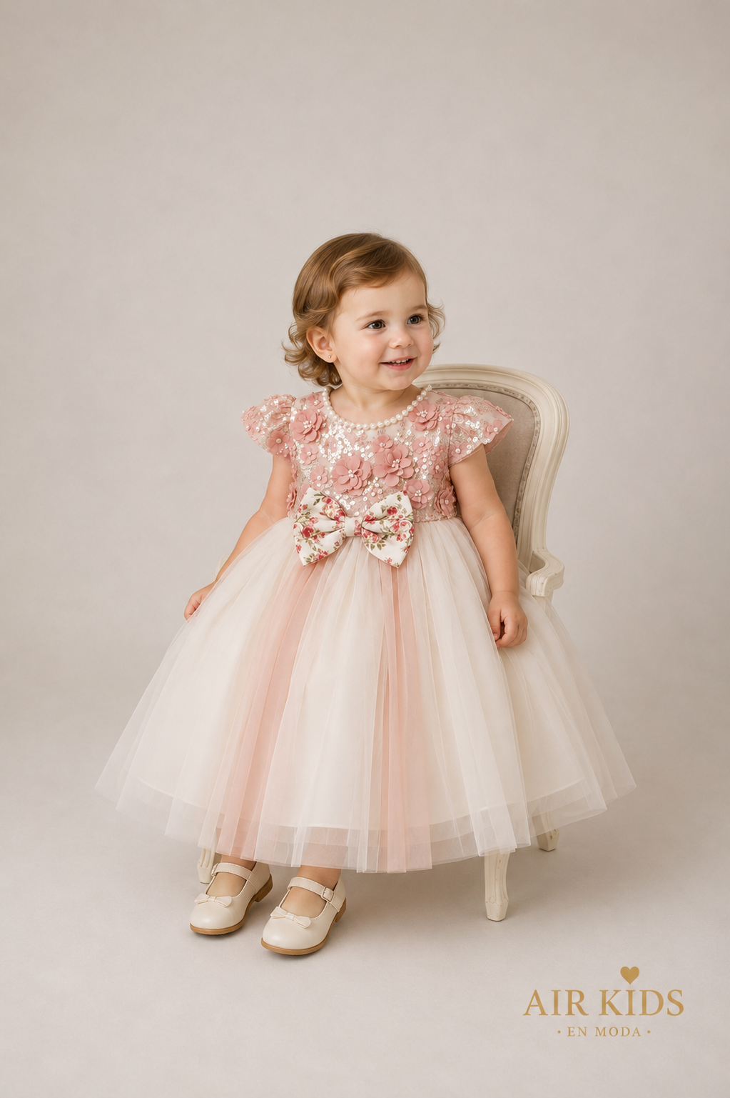 Vestido de Bautizo para Niñas 06-666