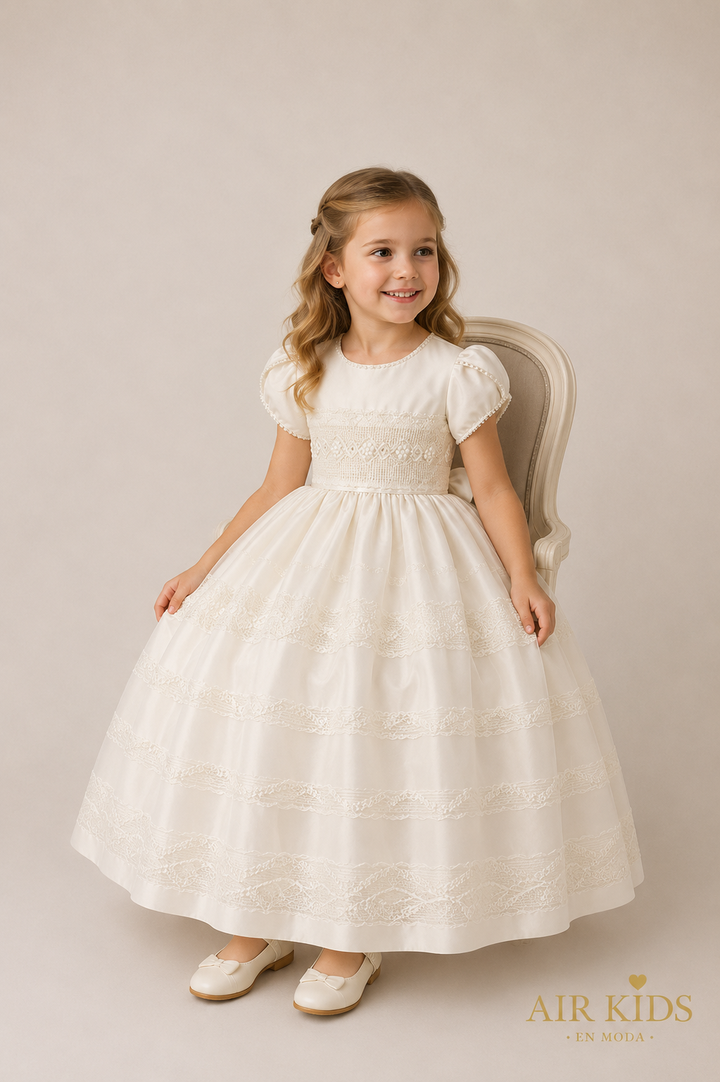 Vestido de ceremonia para niña