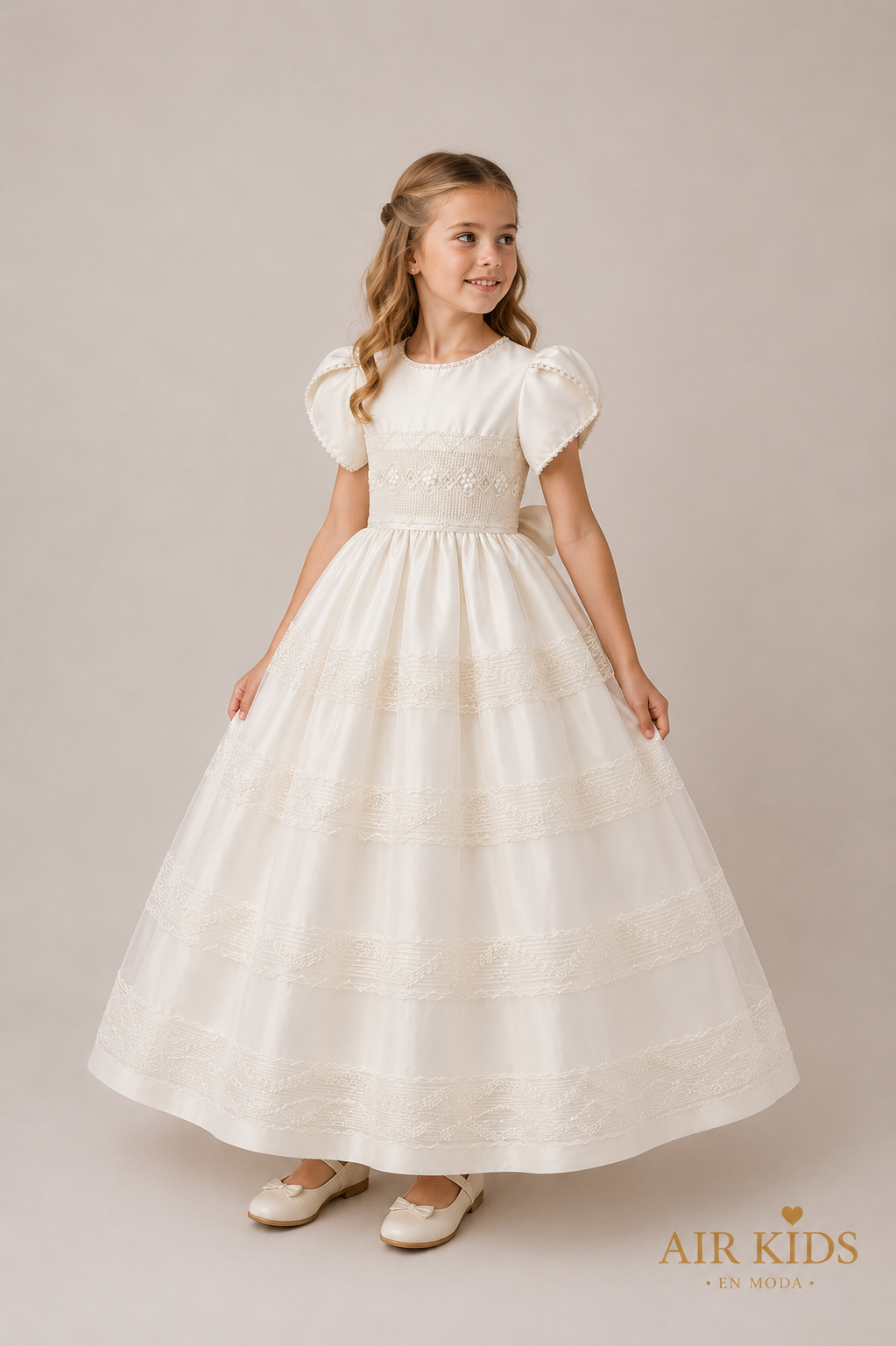 Vestido de ceremonia para niña