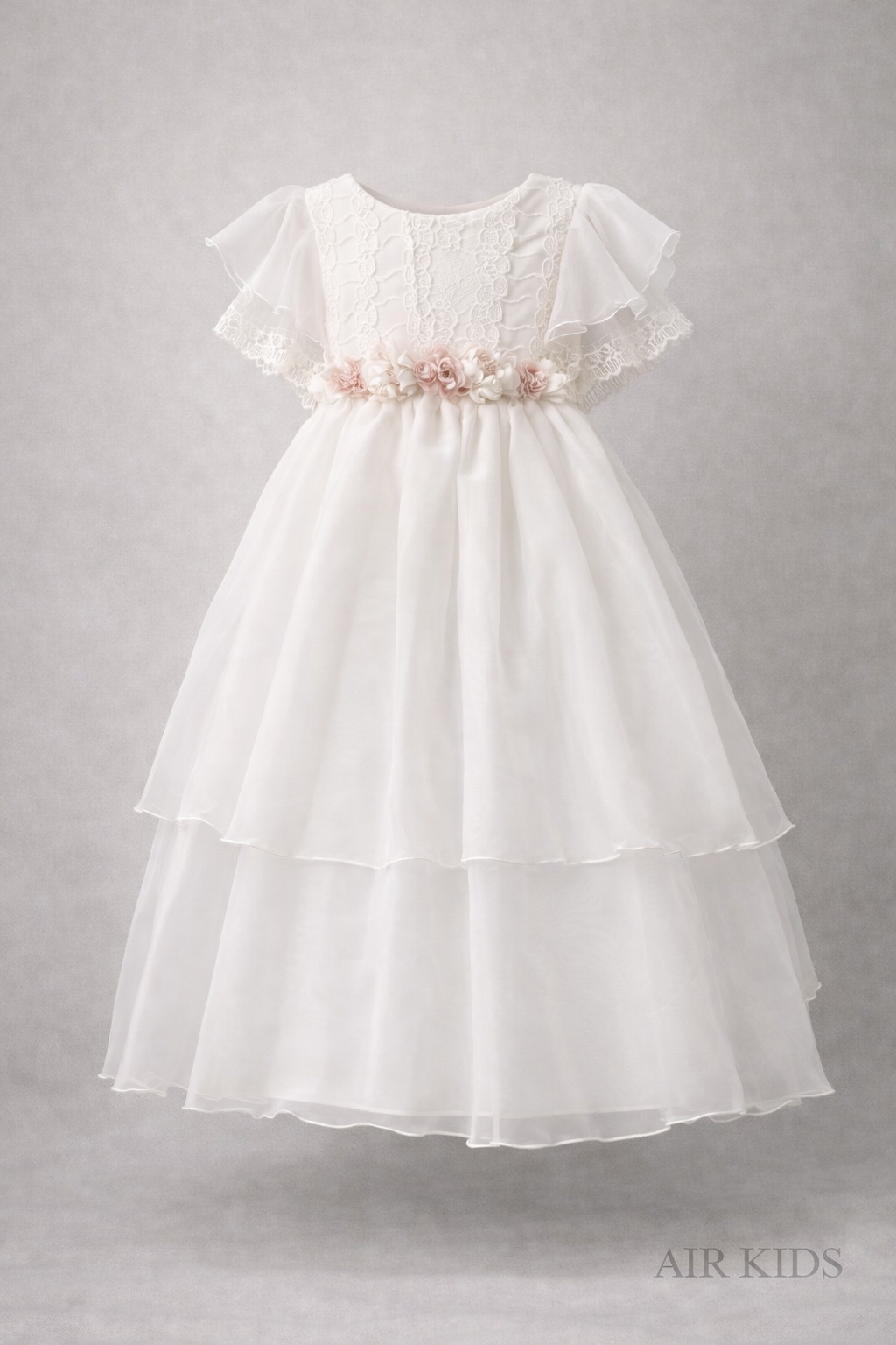 Vestido de Ceremonia para Niña 25-009 Talla 6 Años