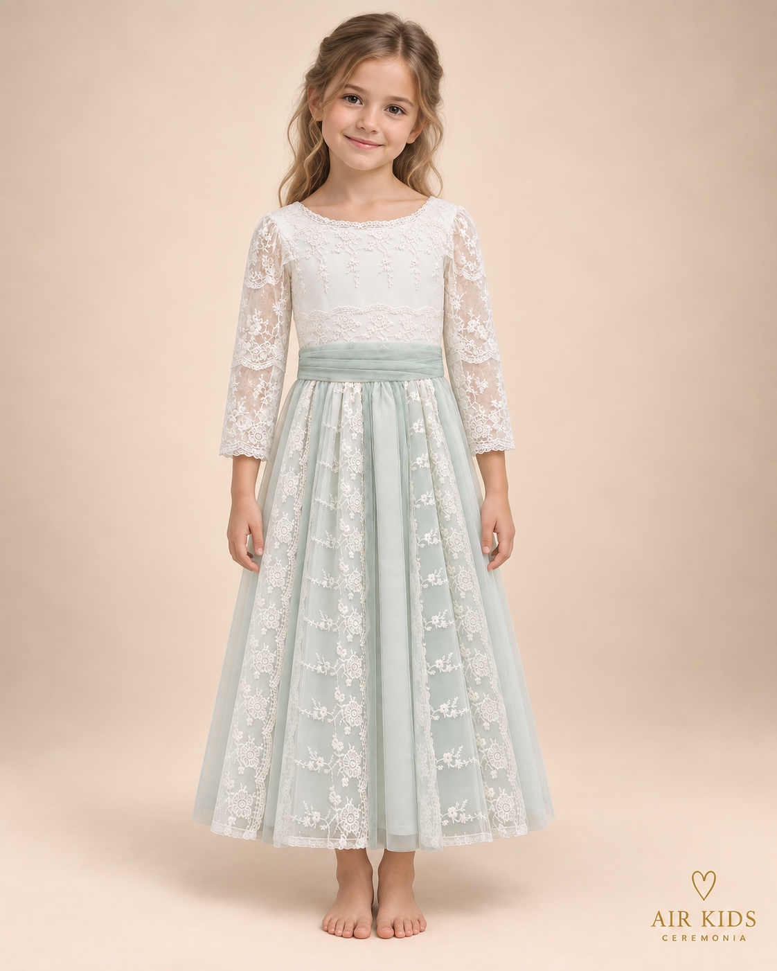 Vestido de primera Comunion 24-651 Talla 8 Años