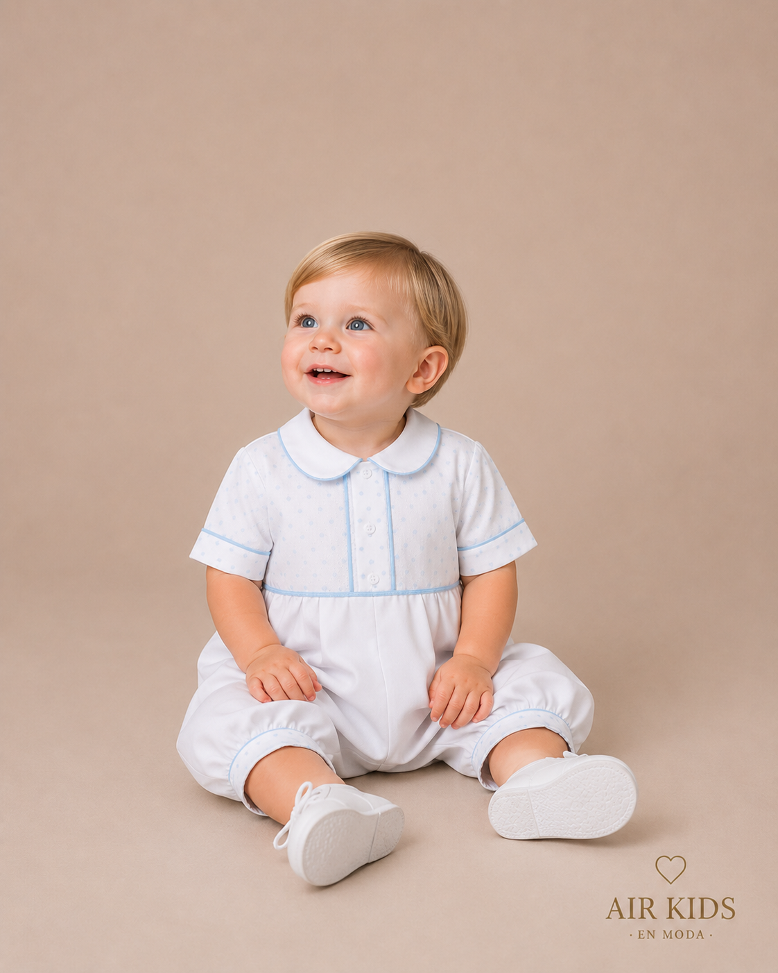 Ropon para Bautizo Niño 24-108 Talla 18 Meses