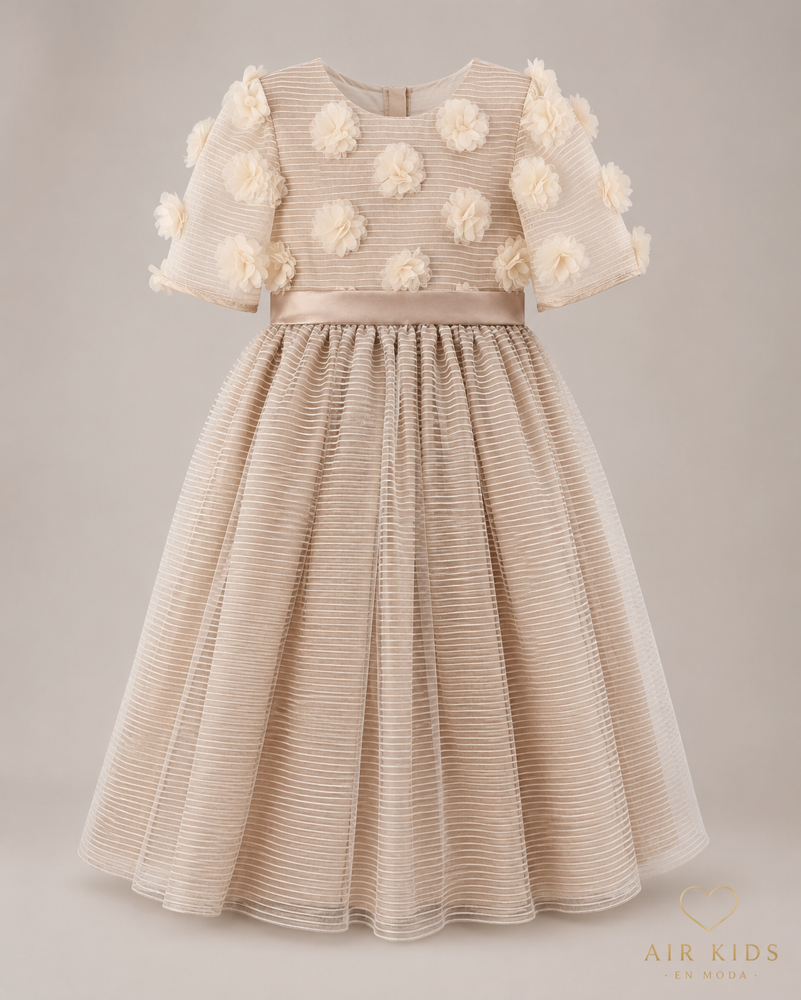 Vestido de Fiesta para Niñas 19-511 Talla 6 años