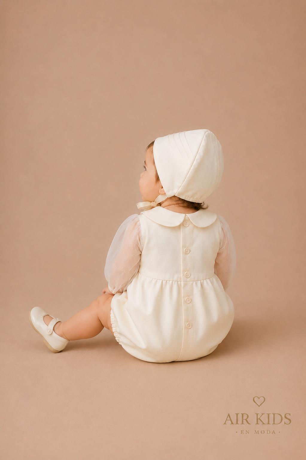 Pañalero de Bautizo para Niña 308-T18 Talla 18 Meses
