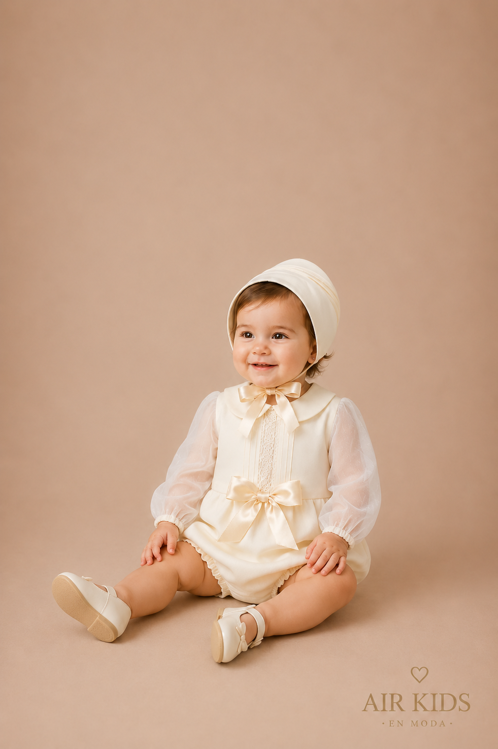 Pañalero de Bautizo para Niña 308-T18 Talla 18 Meses