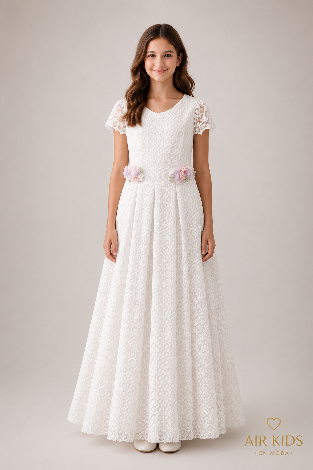 Vestido de primera comunión para niñas
