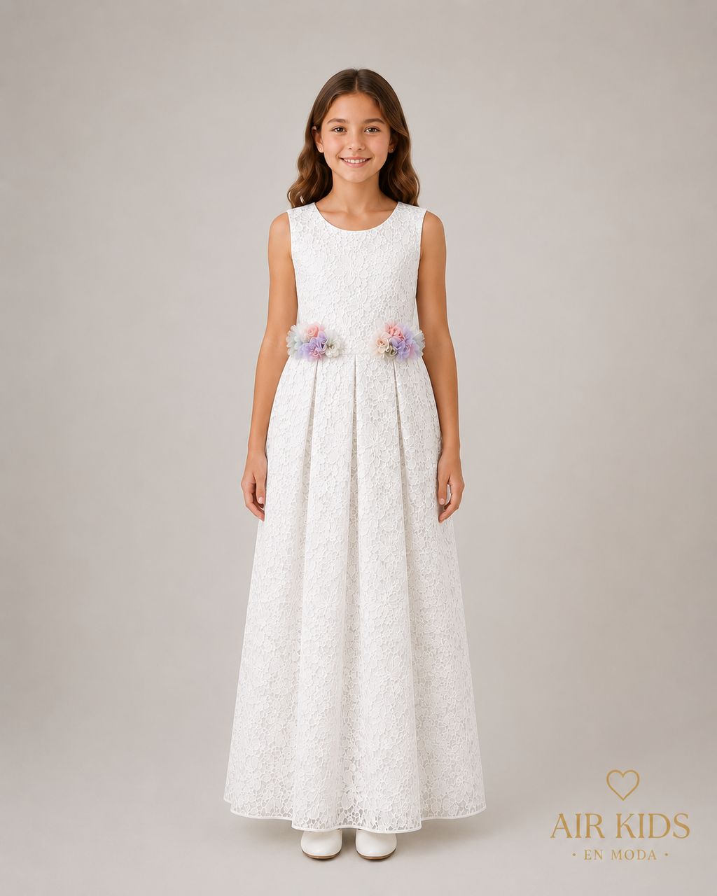 Vestido de primera comunión para niña