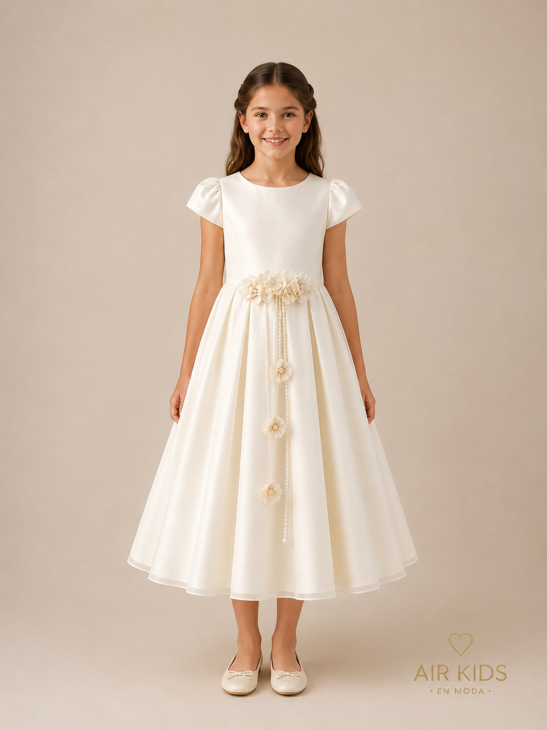 Vestido de primera comunión para niña