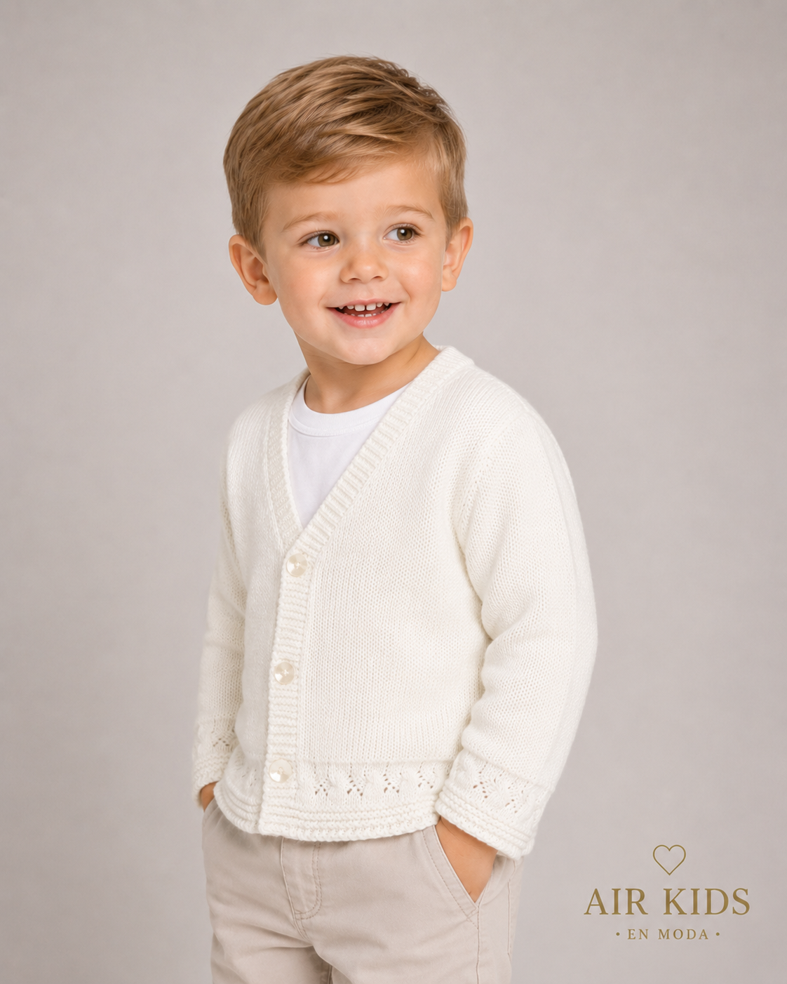 Sueter de ceremonia para Niño Foque 3500-40 Talla 3 años