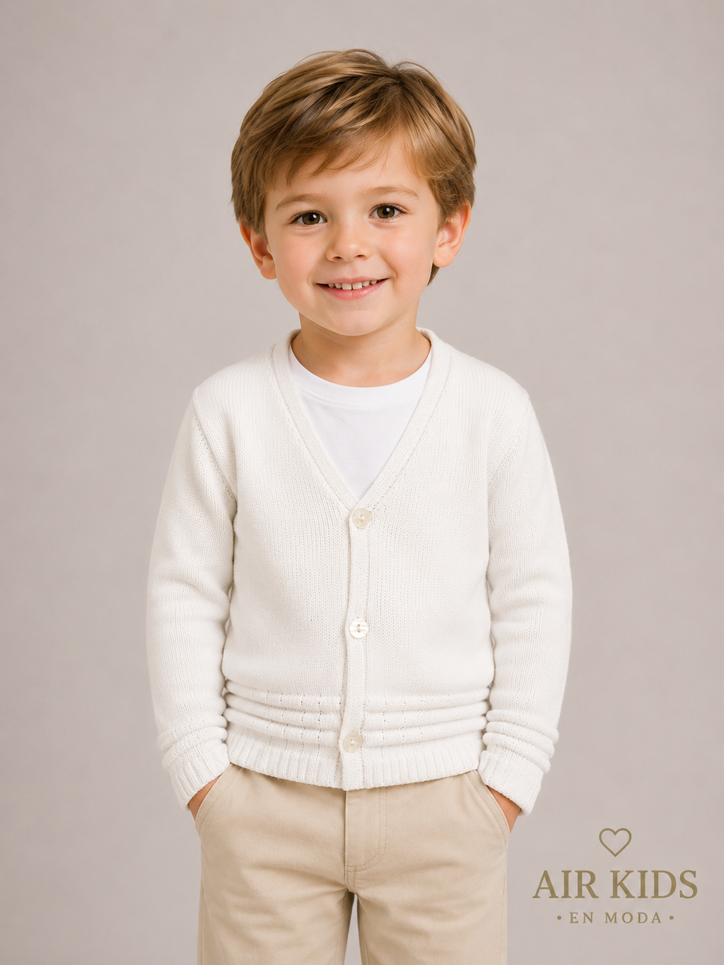 sueter de ceremonia para Niño Foque 3501-40 Talla 4 Años