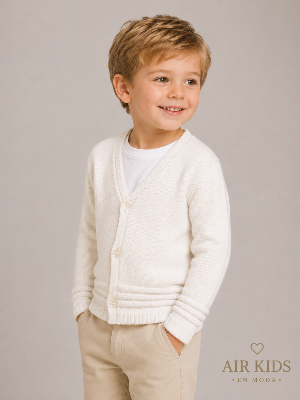 sueter de ceremonia para Niño Foque 3501-40 Talla 4 Años