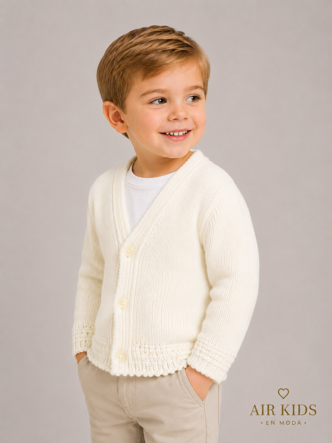 sueter de ceremonia para Niño Foque 1617-61 Talla 4 Años