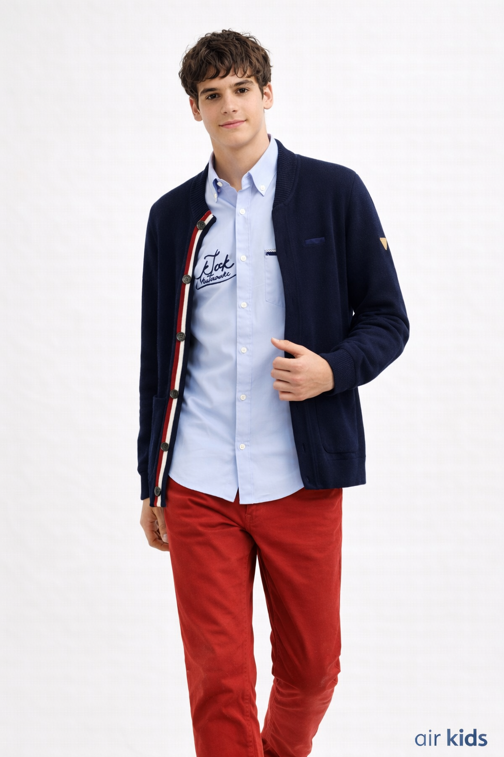 Conjunto de 3pza para Niño Nukutavake 6135-11 Talla 16 Años