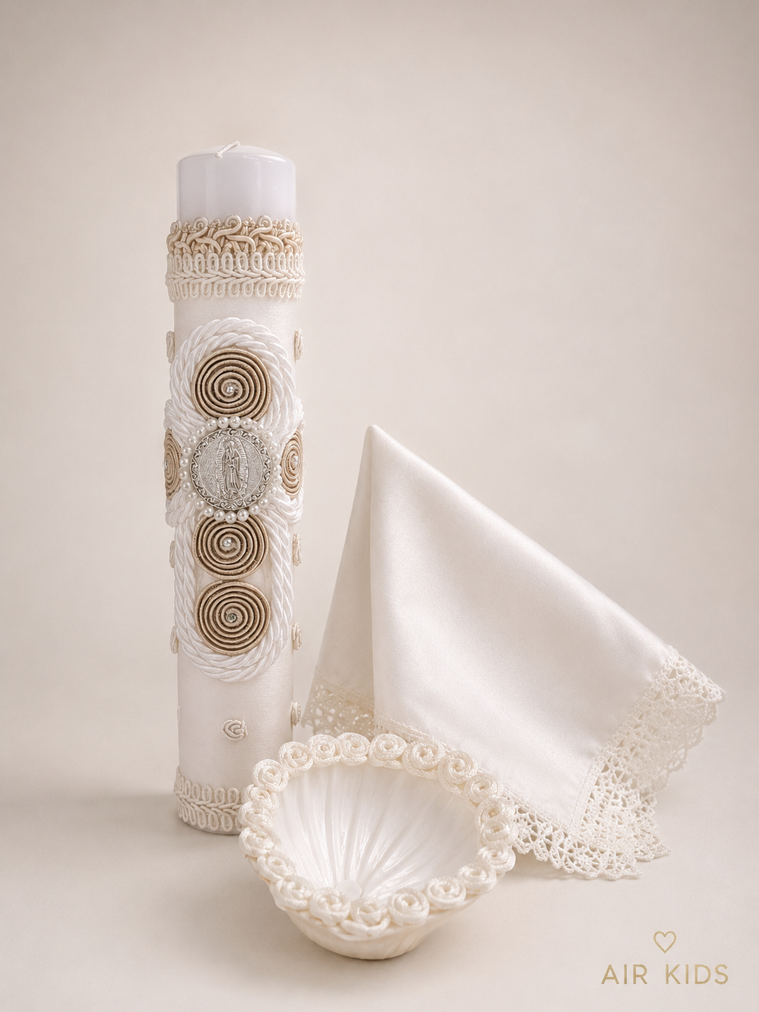 Vela de bautizo madonna VB-005
