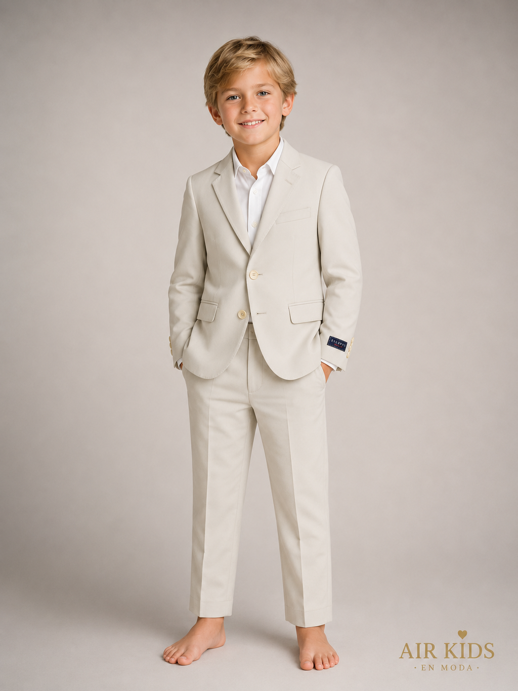 Traje para niño 2 pza Puebla Zilerys 22488 Talla 8 Años