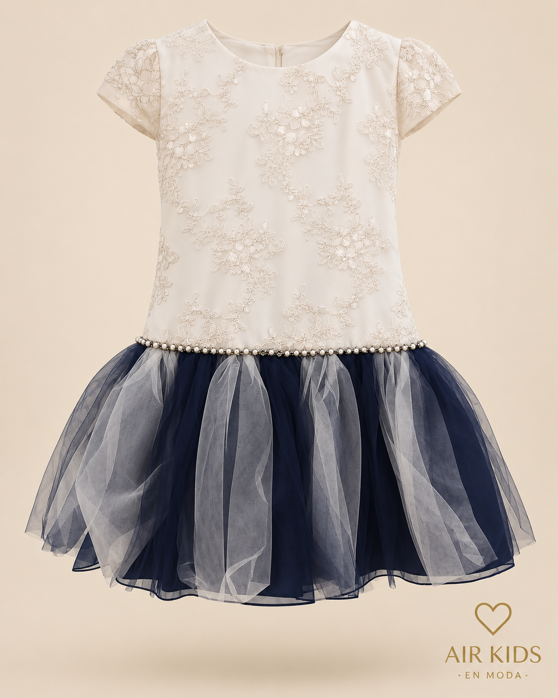 Vestido Para Niña 16-807 Talla 12 Años