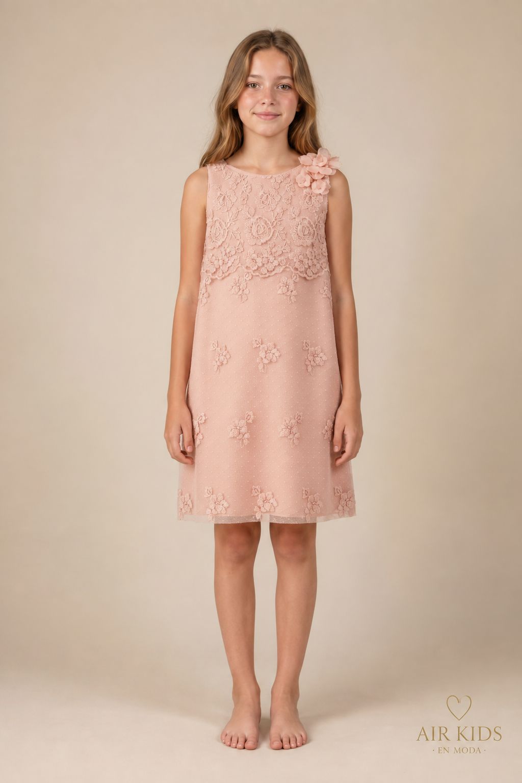 Vestido de Fiesta para Niñas 16-806 Talla 12 Años
