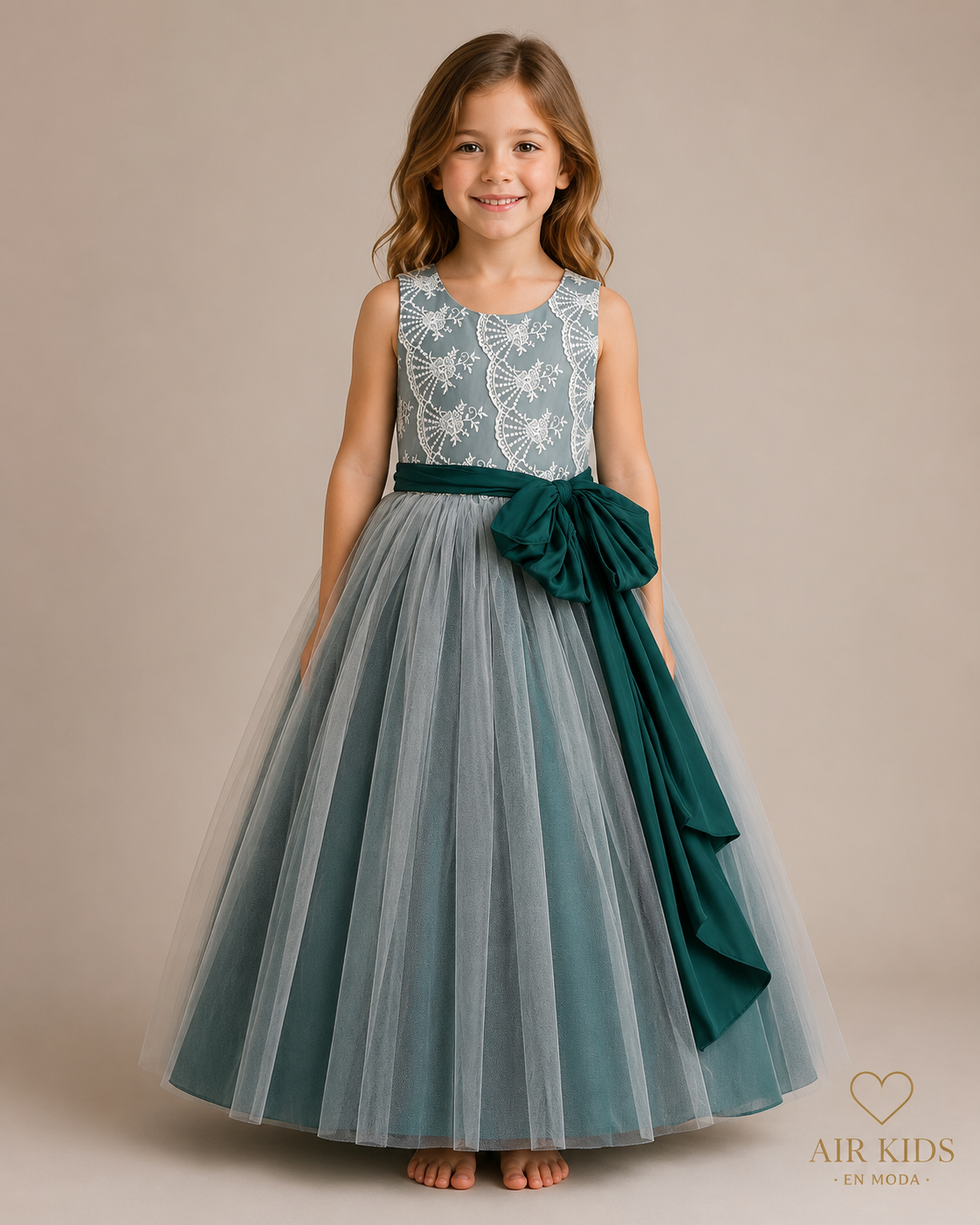 Vestido de Fiesta para Niña 24-516