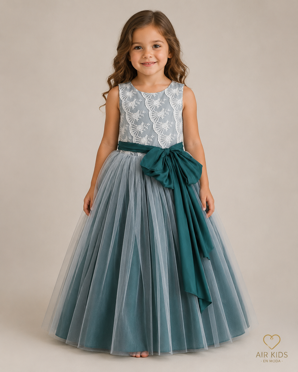 Vestido de Fiesta para Niña 24-516