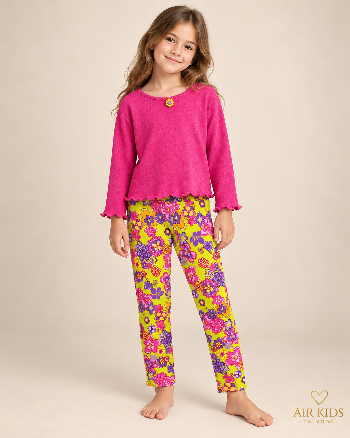 Conjunto para niña 1728 Talla 8 años
